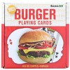 Gamago Hamburger-Shaped Playing Cards | 52 Card Deck + 2 Jokers - 2 of 3