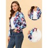 INSPIRE CHIC Women's Notched Lapel Open Front Business Casual Blazer - 2 of 4