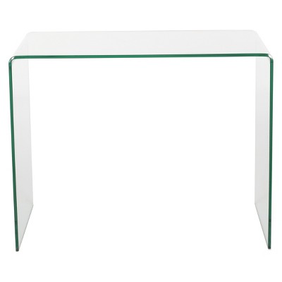 Caradoc Tempered Glass Side Table - Clear - Christopher Knight Home