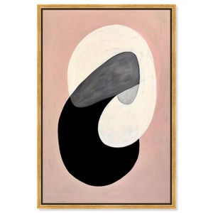Art Remedy Standard Locks Contemporary Shapes Abstract Wall Art Framed - 1 of 4