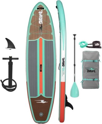 Drift Classic Inflatable Paddle Board - SUP Paddle Board & Accessories for Water Adventures, Portable