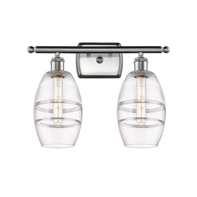 Vaz - 2 Light Bath Vanity In Industrial Style-9.13 Inches Tall and 15.88 Inches Wide