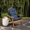 ARDEN earthFIBER Outdoor Adirondack Cushion, 21.5 x 48, Water repellent, Fade Resistant, Cushion for Adirondacks or Rocking Chairs 21.5 x 48 - 3 of 4