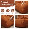 SYFERLORY Soft Beanbag Chair Set of 2，Fireside Bean Bag Lounger Memory Foam Chair For Home, Apartment Or Gaming Venue - 4 of 4