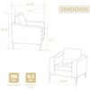 CAVINAS Modular Sectional Sofa Corduroy Upholstered Armchair Sofa for Living Room - 3 of 4