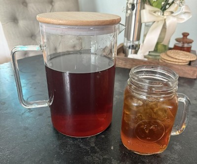 Glass Beverage Pitcher with Wood Lid - Threshold™ : Target