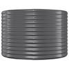 vidaXL Garden Raised Bed Grey Powder-coated steel Large - 4 of 4