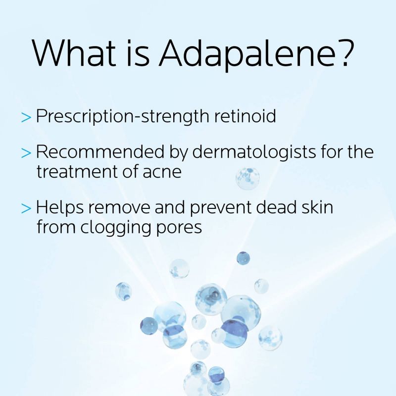 La Roche Posay Unscented Effaclar Adapalene Topical Retinoid Oil Free Acne Treatment - 1.6oz, 4 of 8