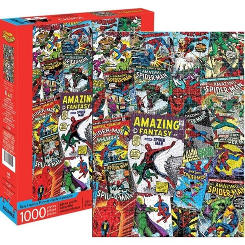Collage: Marvel Trading Cards 1000 Piece Puzzle