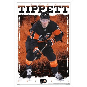 Trends International NHL Philadelphia Flyers - Owen Tippett 23 Framed Wall Poster Prints - 1 of 4