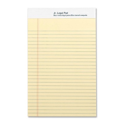 MyOfficeInnovations Legal Pads Jr. Legal Ruled 50 Sht 5"x8" 12Pack CA 3254285