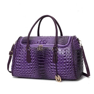 MKF Collection Rina Crocodile Women’s Duffle Bag by Mia K - 1 of 4