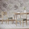 NicBex Mid-Century Small Upholstered Dining Chairs Set of 2 with Backrest,Modern Wooden Kitchen Chairs,Living Room Chairs - 3 of 4