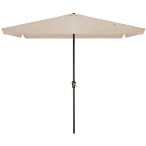 Hyleory 8' x 10' Rectangular Patio Umbrellas for Outdoor, Large Outdoor Patio Umbrellas with 6 Sturdy Ribs for Market, Garden, Pool - 1 of 4