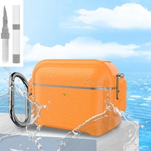 HTUTWOO AirPods 4th Generation Case - Waterproof, Shockproof, Rugged Full Body Case with Carabiner Clip and Cleaning Kit - 1 of 4