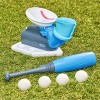 Little Tikes 2-in-1 Pop and Pitch Trainer Toy Baseball Set - 6pc - image 4 of 4