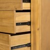 Grungis Modern Dressers with Storage,Wooden Chest of 6 Drawers for Living Room,Entrance and Hallway - 4 of 4