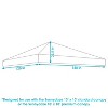 Sunnydaze Standard Pop-Up Canopy Shade - 2 of 4