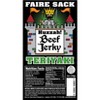 Buffalo Bills Teriyaki 5oz Faire Sack Beef Jerky in Burlap Wine Bag (3 packs teriyaki beef jerky) - 3 of 4