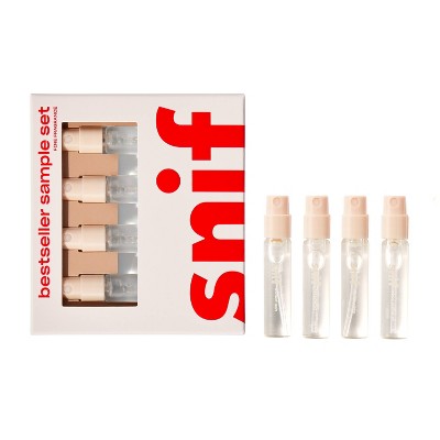 Snif Bestseller Sample Discovery Set Eau de Toilette Fragrance Coffret - 4pc- Ulta Beauty