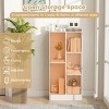 Racxily 1PC 41 Inches 5-Cube Floor Bookcase with 2 Anti-Tipping Kits Home Office Bookcase - 4 of 4