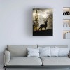 Trademark Fine Art - LightBoxJournal Mystic Deer Matted Framed Art - 2 of 4
