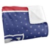 Tennessee State University Logo Dots Silky Touch Blanket White 50x60 - 3 of 4