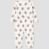 Carter's Just One You® Baby Boys' Koala Footed Pajama - Ivory - image 2 of 4