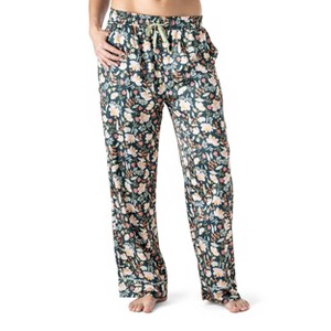 Hello Mello Women’s Beauty Sleep Satin Pajama Pants - 1 of 4