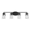 Savoy House Sacremento 4 - Light Vanity in  Black - 4 of 4