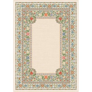 Fulvari Boho Floral Rugs for Bedroom,Non Slip Washable Nursery Rugs for Living Room,Indoor Throw Carpet for Dorm Classroom - 1 of 1