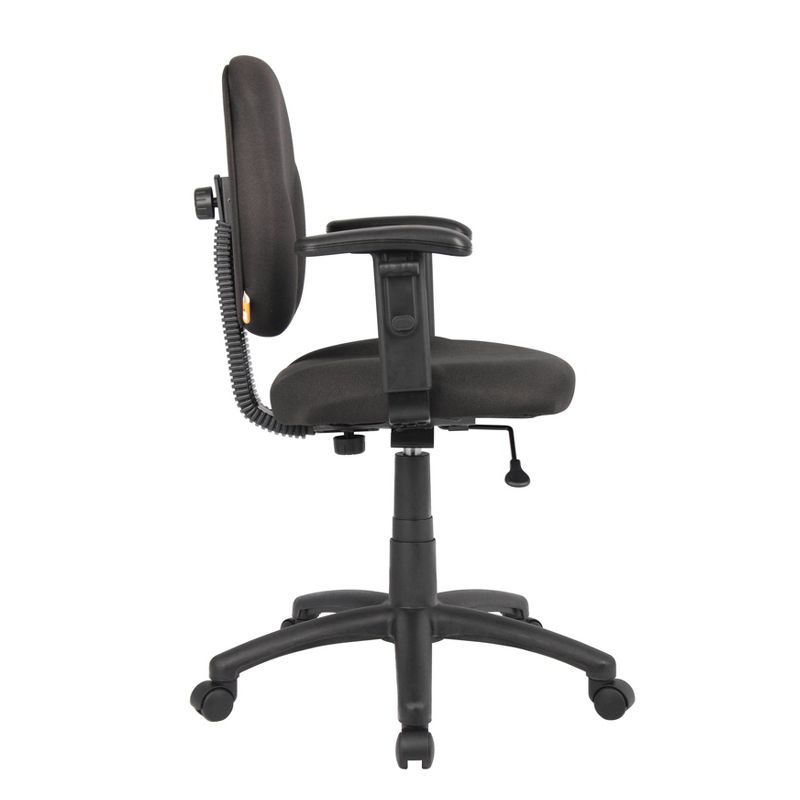 Diamond Task Chair with Adjustable Arms - Boss Office Products, 5 of 9