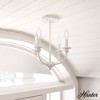 Hunter Fans 13" Southcrest Ceiling Light Distressed White Finish - 4 Bulb Semi-Flush Mount for Indoor Spaces - 2 of 4