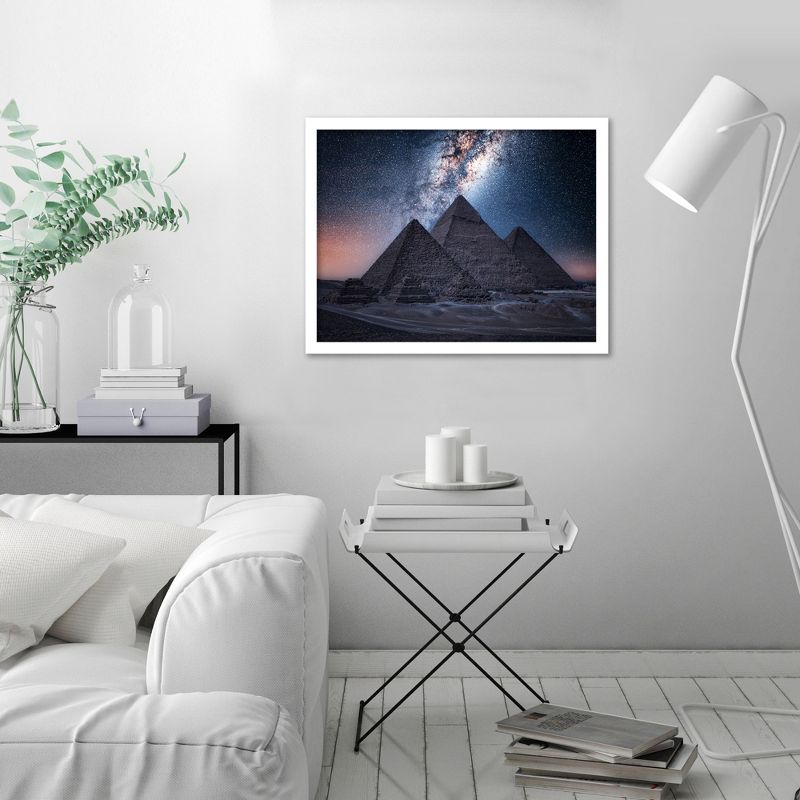 Americanflat Modern Wall Art Room Decor - Egyptian Night by Manjik Pictures, 2 of 7