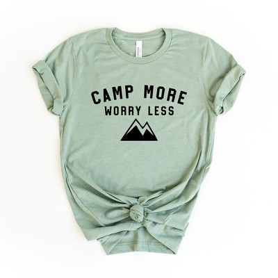 Simply Sage Market Women's Camp More Mountain Short Sleeve Graphic Tee