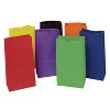 Creativity Street® Kraft Bag, Assorted Bright Colors, 6" x 3-5/8" x 11", 28 Per Pack, 3 Packs - 2 of 4