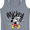 Women's - Disney - Mickey Star Burst Graphic Racerback Tank - 2 of 4