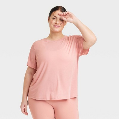 Women's Beyond Ease Crewneck Legging Friendly Short Sleeve T-Shirt - All In Motion™