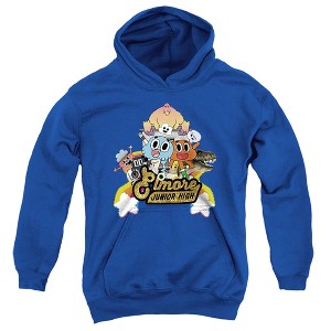 Boys’ Amazing World Of Gumball Elmore Junior High Hooded Sweatshirt - 1 of 4