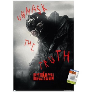 Trends International DC Comics Movie The Batman - Edward Nashton A.K.A. The Riddler One Sheet Unframed Wall Poster Prints - 1 of 4