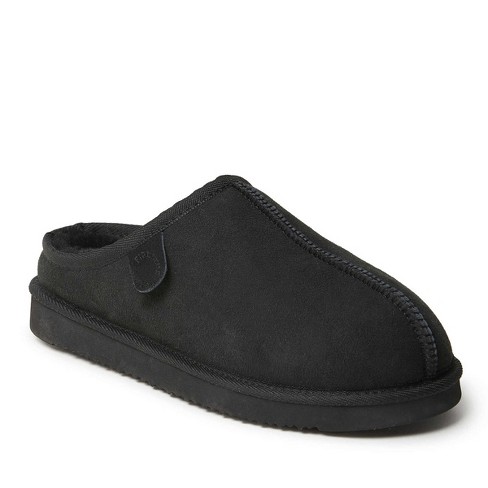 Men's shops genuine shearling slippers