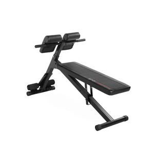 CAP Strength Hyperextension and Ab Weight Bench - Black - 1 of 4
