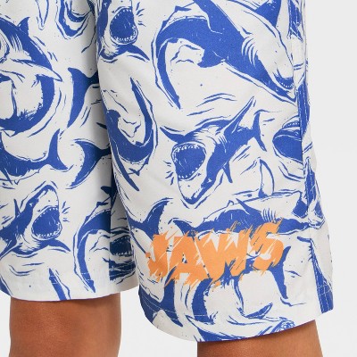 JAWS Boys' Jaws Swim Shorts - Ivory S — фото 3