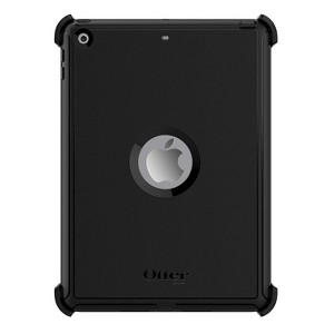 OtterBox DEFENDER SERIES Case & Stand for iPad 6 (2018) - Black (77-55876) - Refurbished - 1 of 4