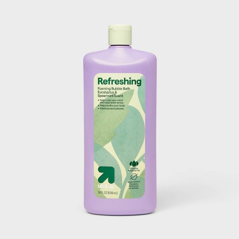 Refreshing  Foaming Bubble Bath - Eucalyptus and Spearmint - 34oz - up&up™ - image 1 of 3