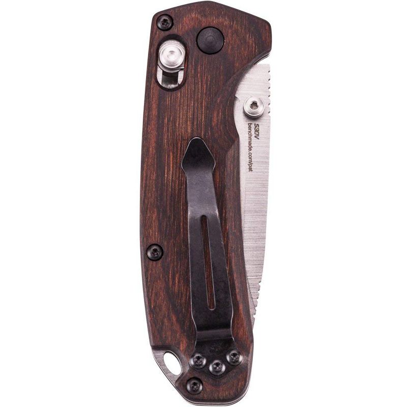 Benchmade North Fork Family Folder Knife w/ Dymondwood Handle, 3 of 4