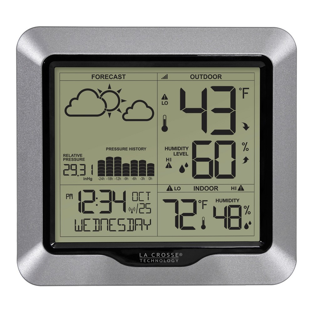 UPC 757456084404 product image for La Crosse Technology Wireless Weather Station with Forecast and Atomic Time | upcitemdb.com