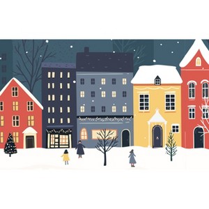 Briarwood Lane Winter Doormat 30x18 Indoor Outdoor Snow Day For Winter Doormat - 1 of 4