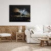 Stupell Industries Witch Flying By Moon Canvas Wall Art - 2 of 4