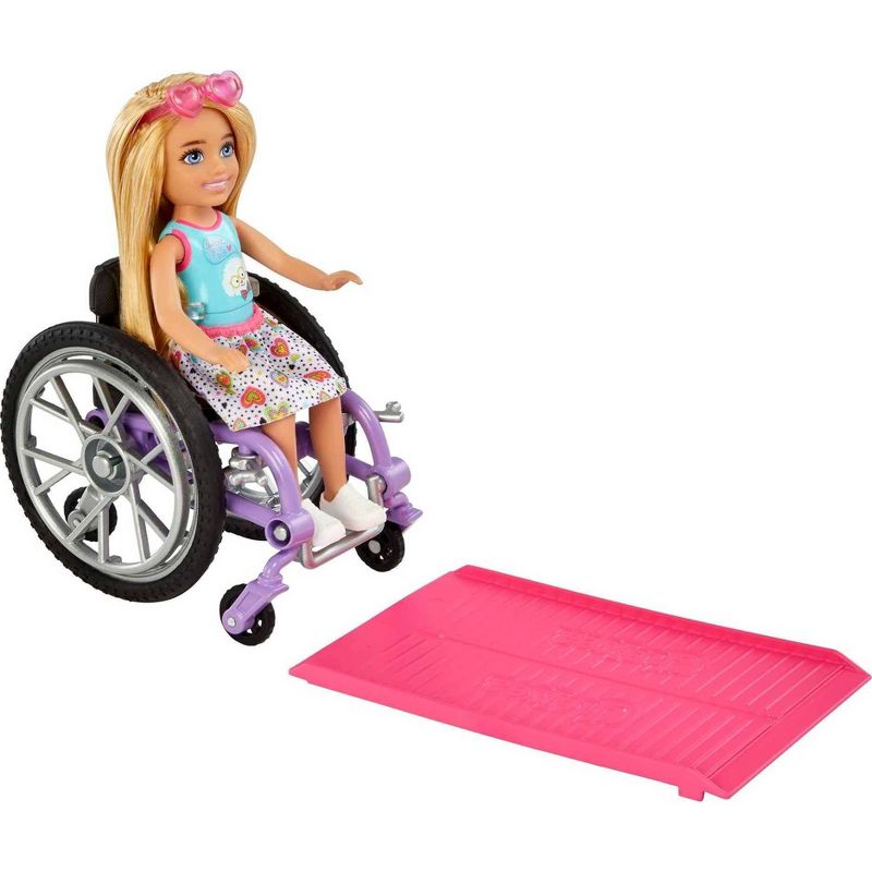 Barbie Chelsea Wheelchair Doll - Sweets Dress, 4 of 7